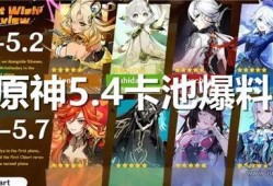 原神5.4卡池最新爆料,神秘新角色登场，五星阵容再升级！